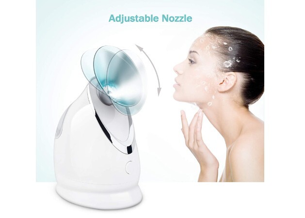 Facial Steamer for Deep Cleaning EZBASICS Ionic Face Steamer Professional 