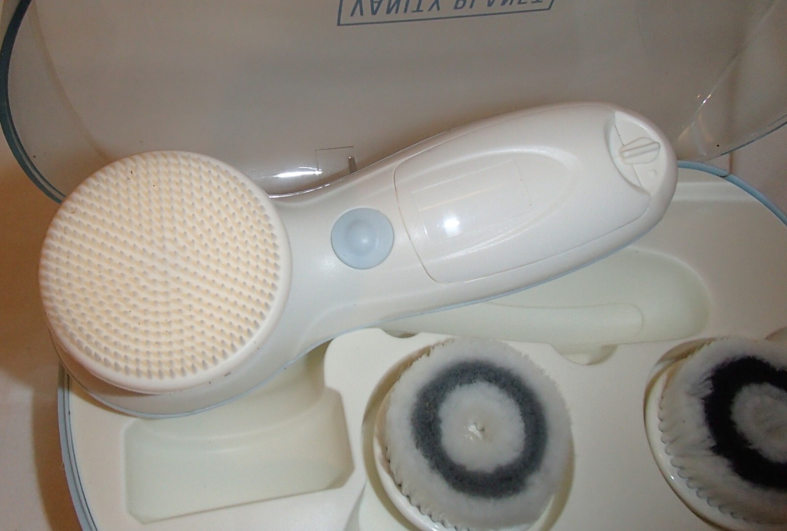 Vanity Planet Facial Cleansing System Set w/ 3 Heads Ultimate Skin Spa Cordless