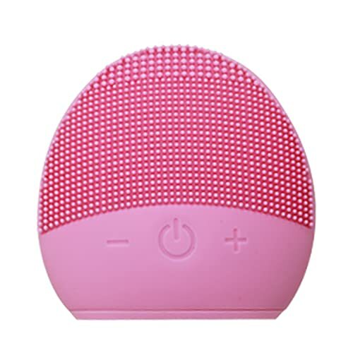 Electric Silicone Facial Cleanser Brush Soft Silicone Waterproof Vibrating NEW