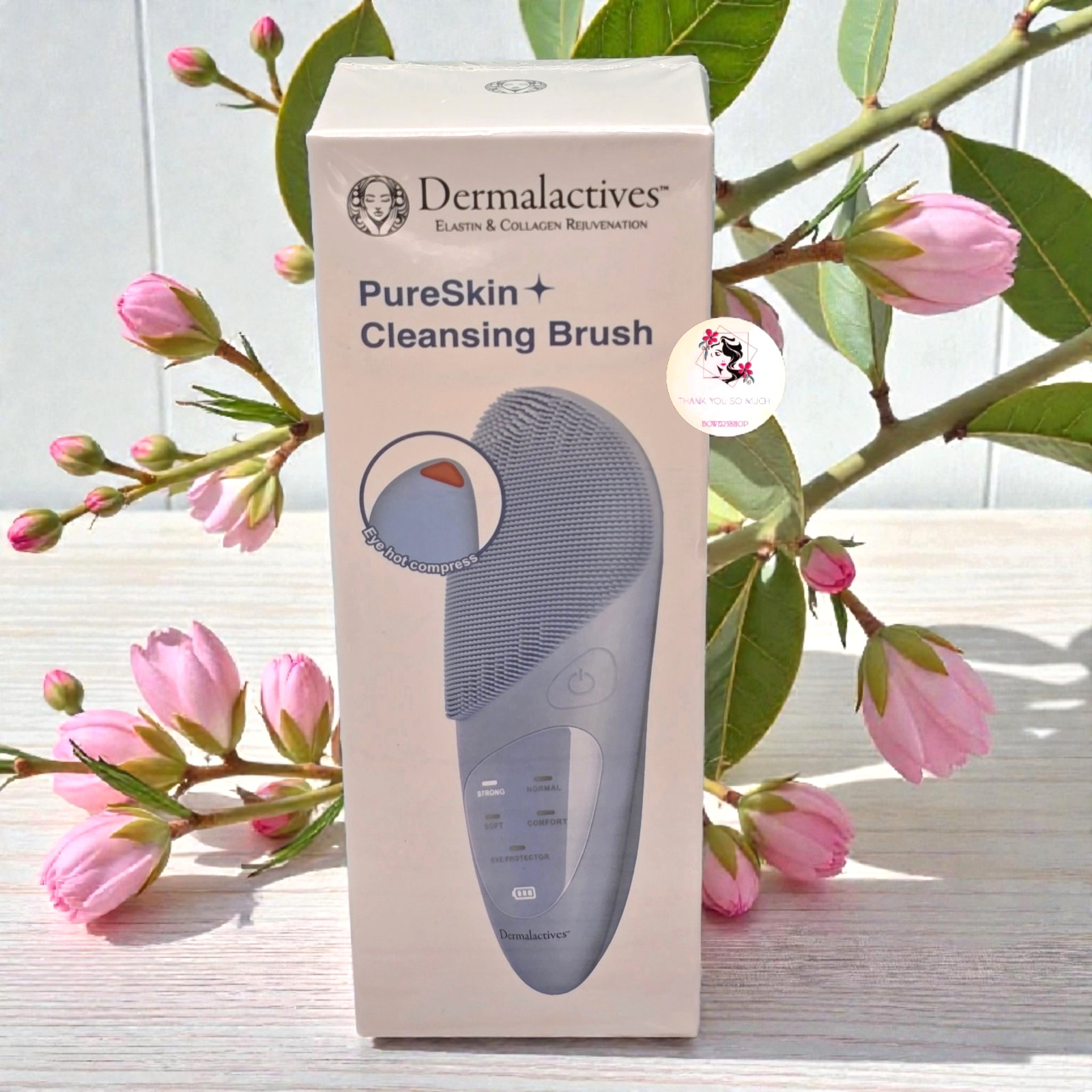 Dermalactives PureSkin Cleansing Brush NEW Sealed Box 5 Cleaning Modes