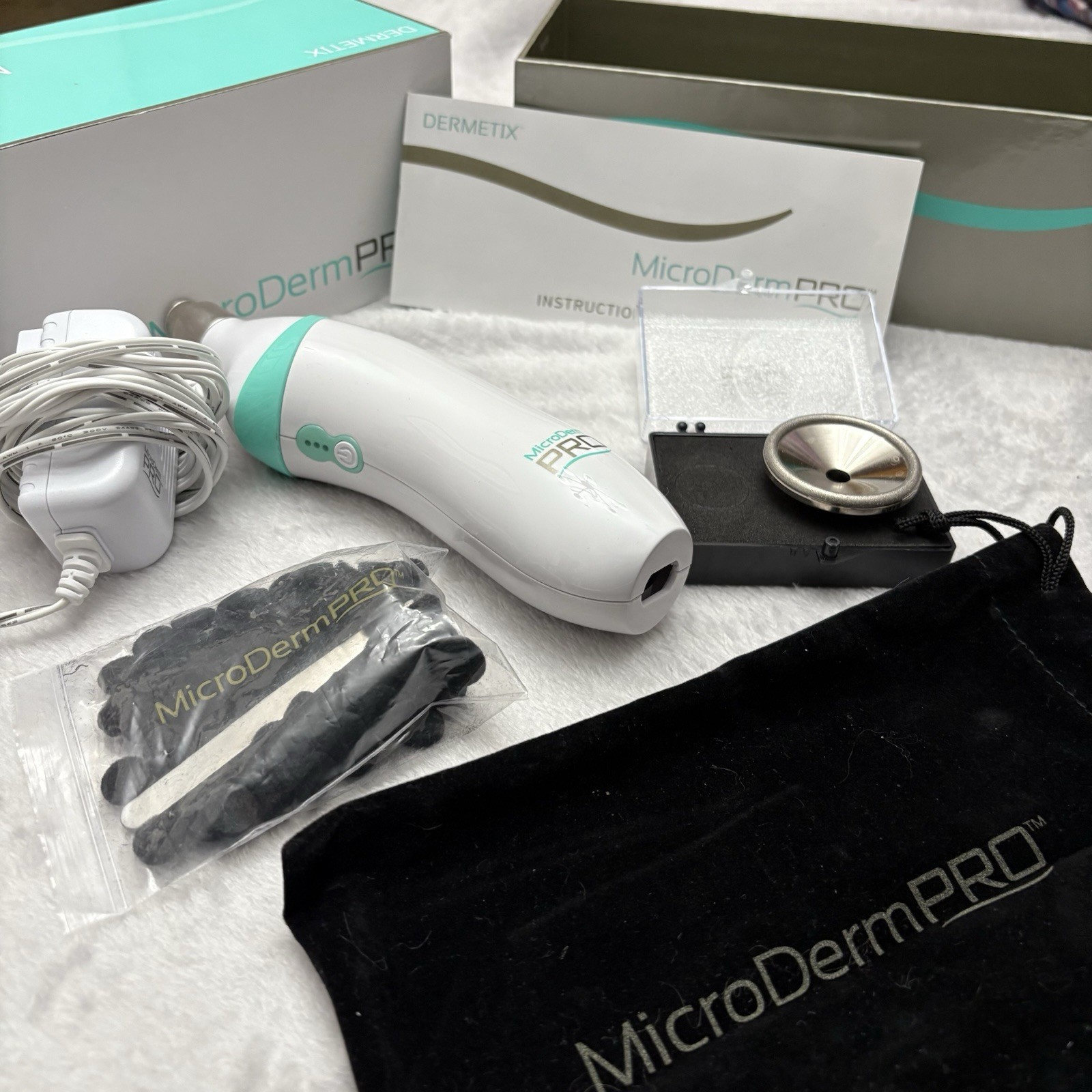 Microdermabrasion At Home Tool Dermetix MicroDerm Pro skincare beauty care