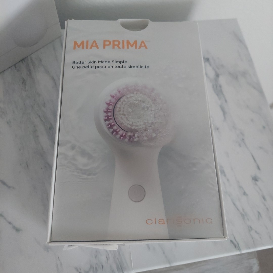 Clarisonic Mia Prima Sonic Cleansing Brush With 4 Brush Heads New