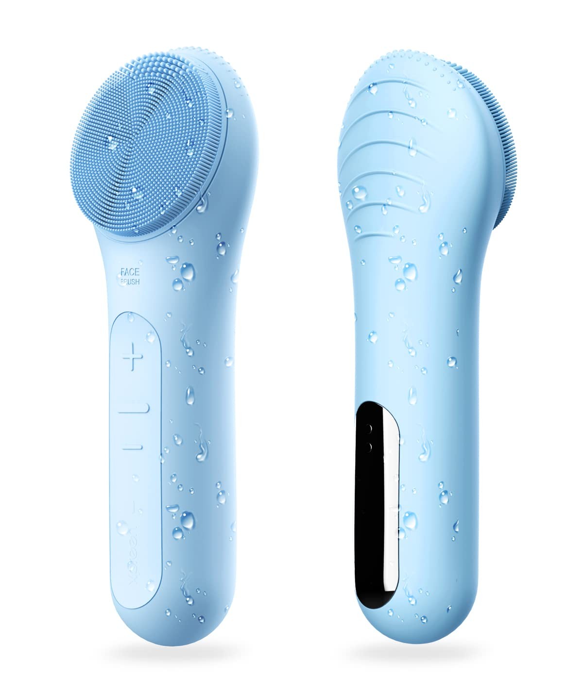 Electric Facial Cleansing Brush – Waterproof and Rechargeable, Exfoliates, Cl…