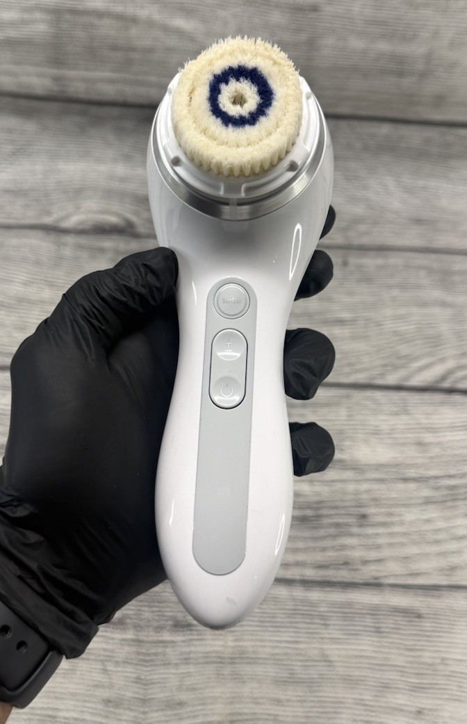 Clarisonic Smart Profile Rechargeable Electric Facial Cleansing Brush, White