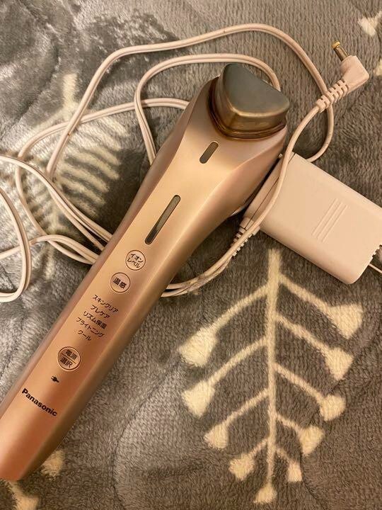 Panasonic Facial Cleaner Ion Effector Cool Mode with Gold EH-ST97-N Japan F/S