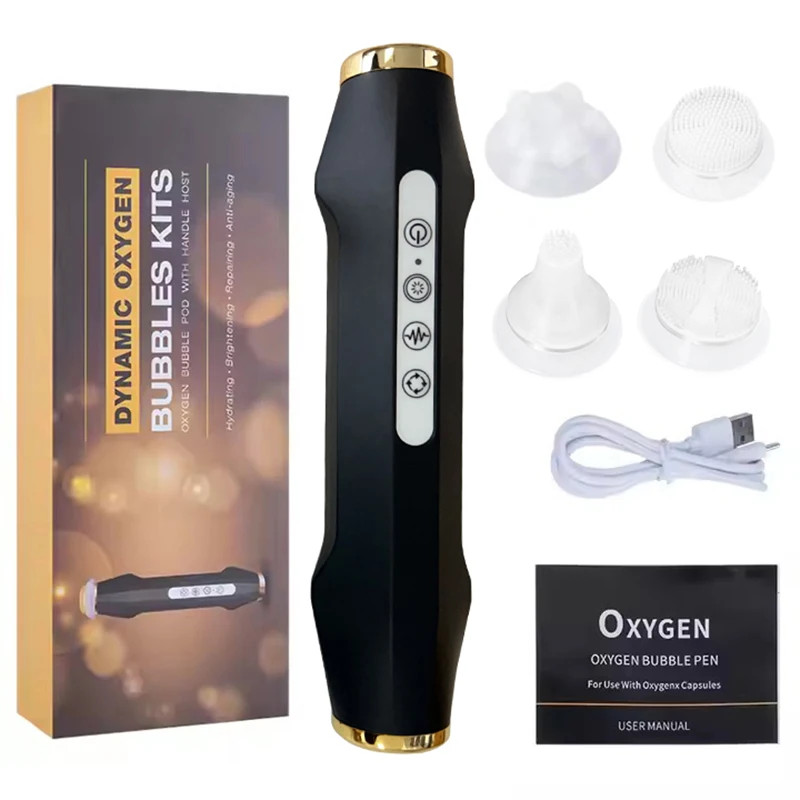 New CO2 Oxygen Bubble Device Exfoliate Oxygen Facial Machine Wrinkle Removal