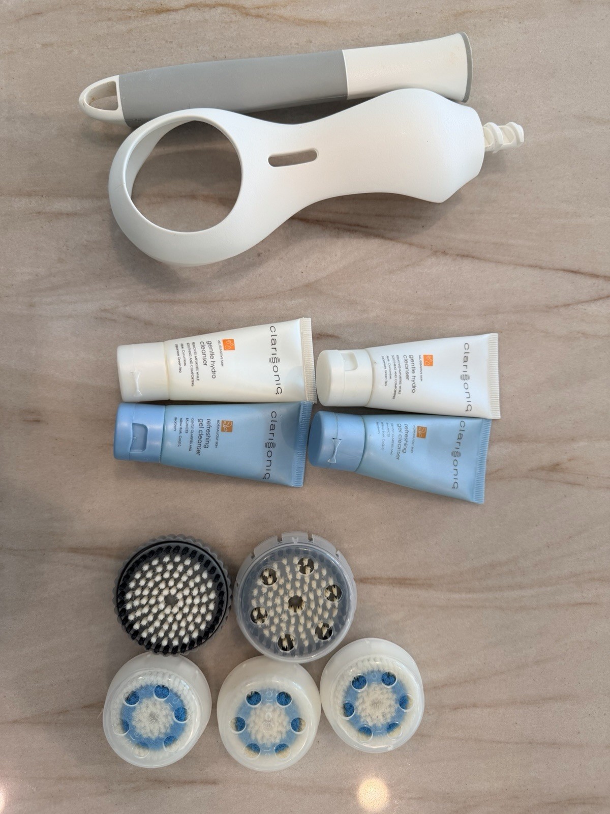 Clarisonic Brush Heads, Cleansers And Handle