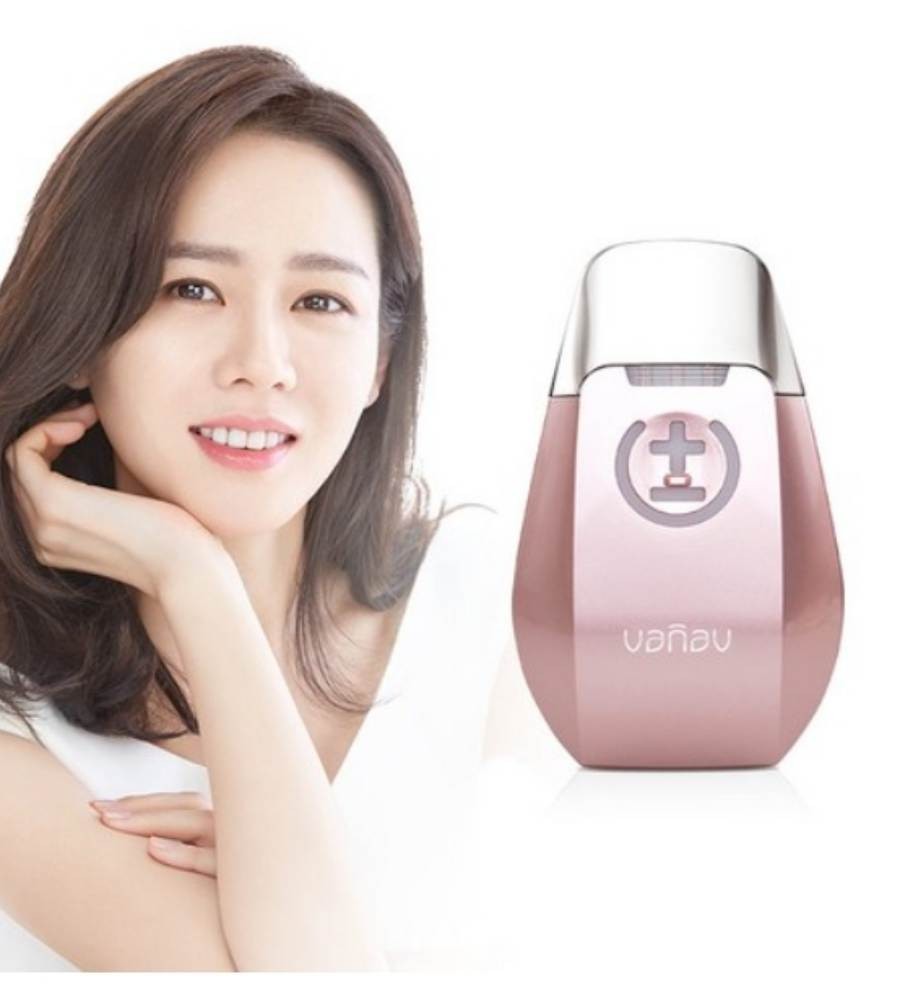 Vanav Time Machine Galvanic Facial Massager Pink, Made in Korea