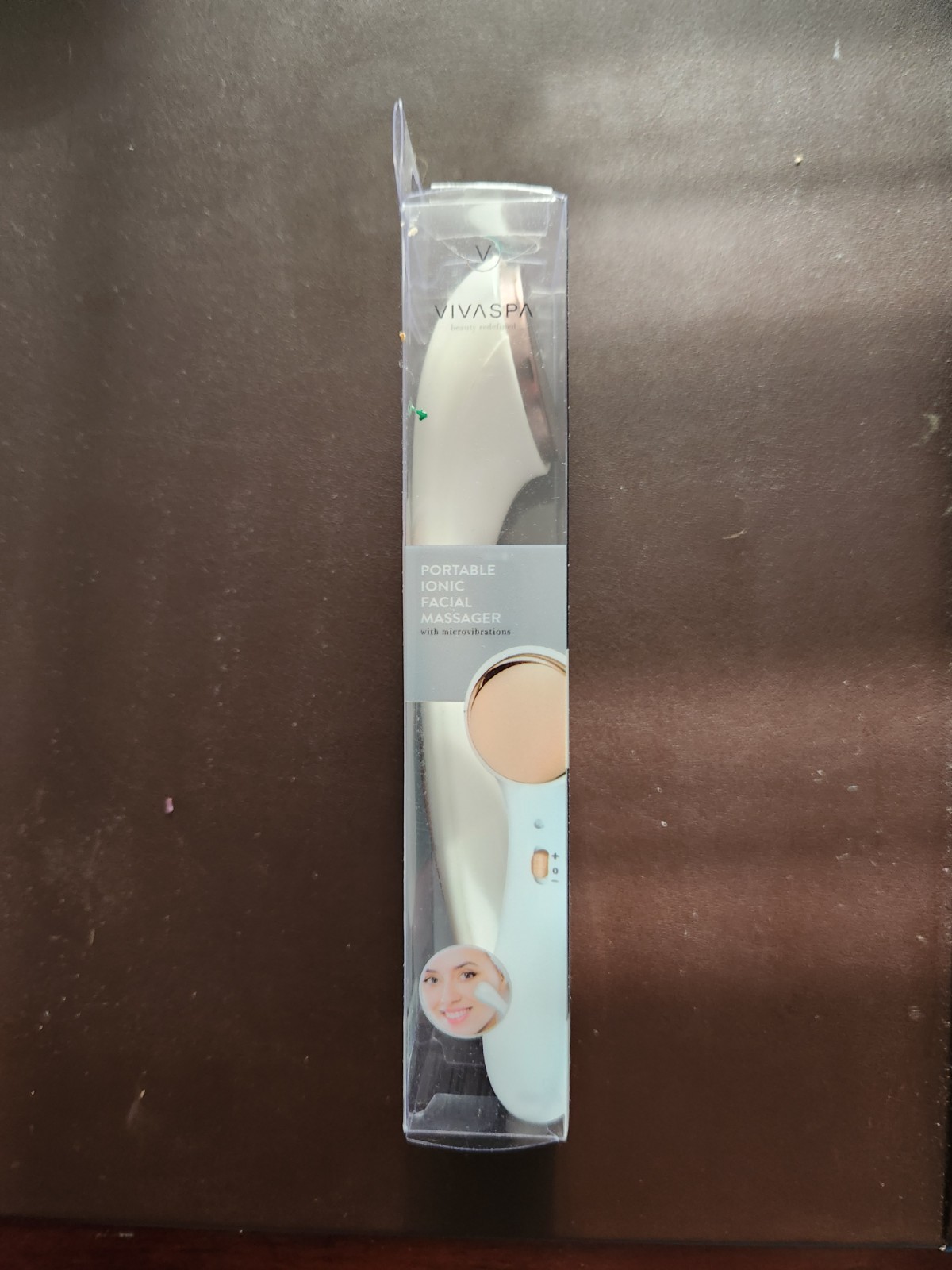 Vivitar Portable Ionic Facial Massager Microvibrations Technology- NEW!