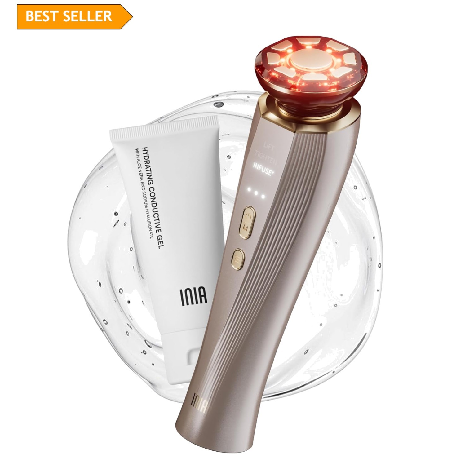 Youthful Radiance: Flare 3-in-1 Facial Device with LIFT, TIGHTEN & INFUSE Modes