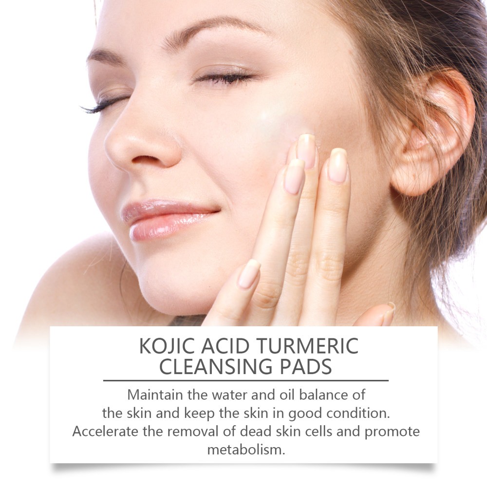 turmeric cleansing pad ntly cleanses facial skin moisturizing