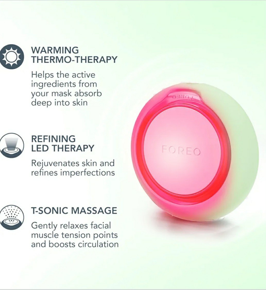 *NEW-FACTORYSEALED* Authentic FOREO UFO 3 go (Pistachio) US Release