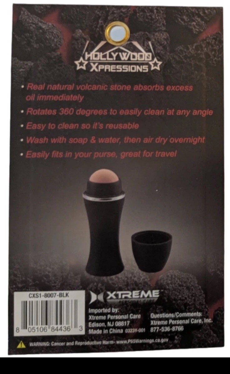 Hollywood Xpressions Volcanic Stone Absorbing Facial Rollerball