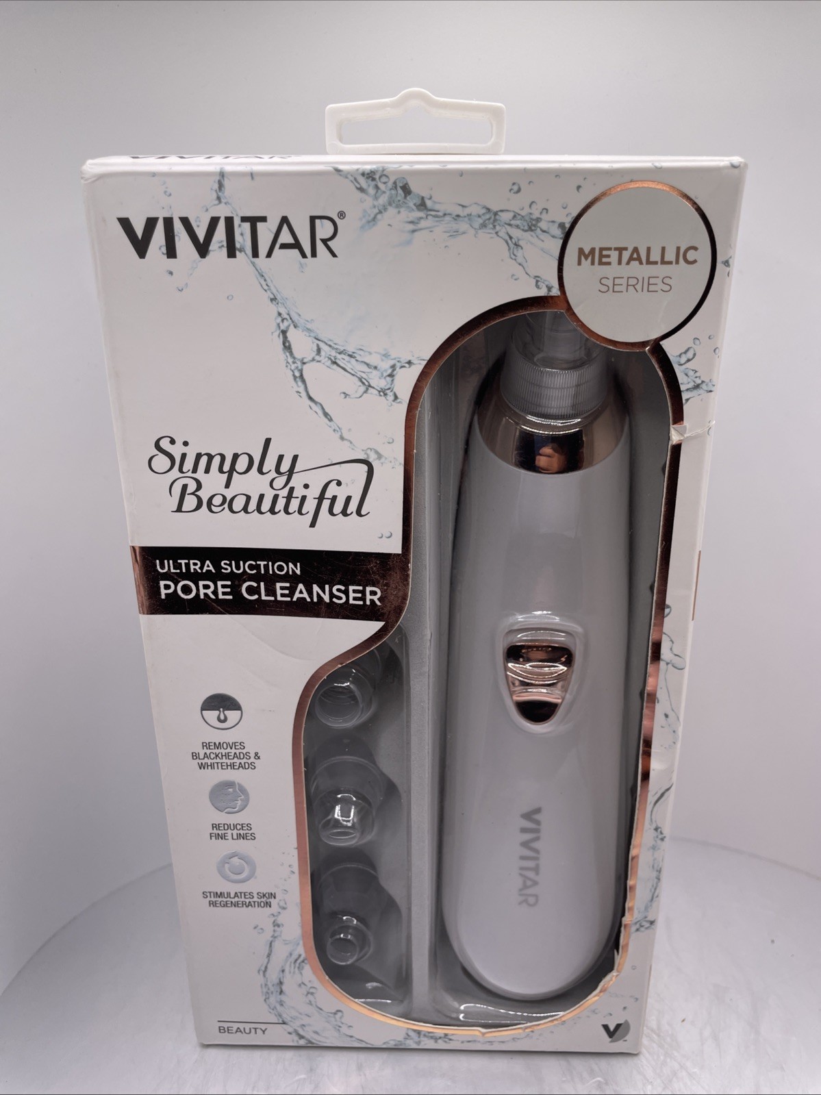 Vivitar Ultra Suction Facial Pore Cleanser for Acne Blackheads Whiteheads