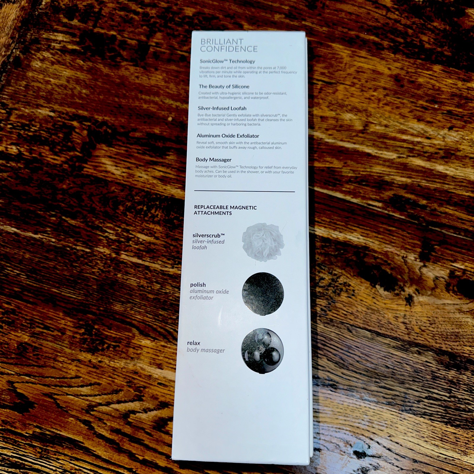 PMD CLEAN BODY Smart Body Cleansing Device Brand New Black