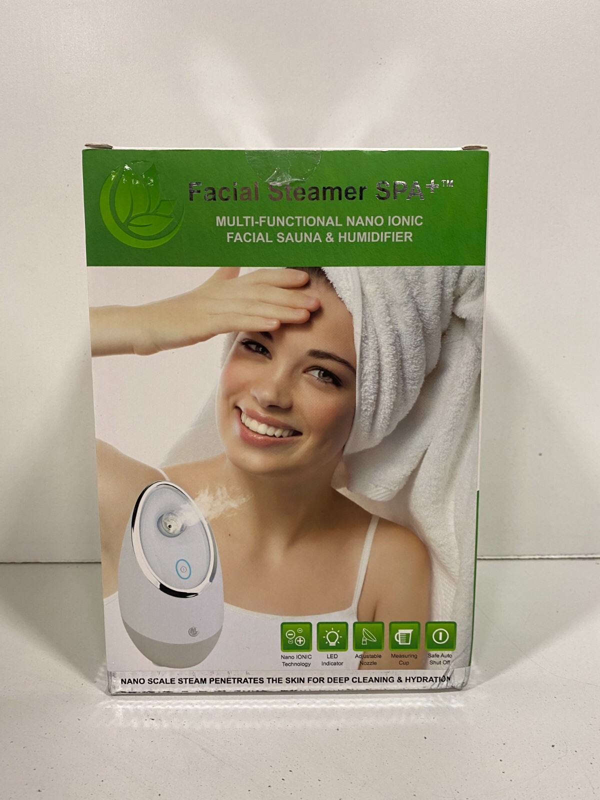 Facial Steamer Spa+ Multi-Functional Nano Ionic Facial Sauna And Humidifier