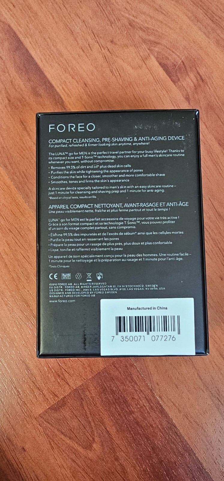 Foreo Luna Mini (The Original) Black With Original Box and Charger