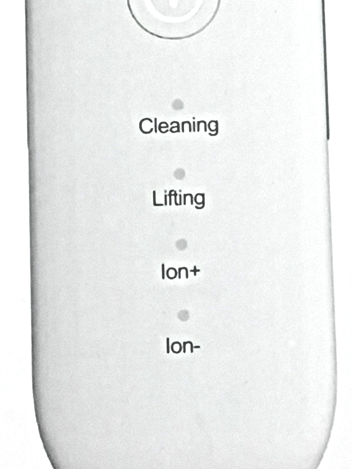 Gugug UIB Facial Skin Scrubber Cleaning Lifting Ion 4 Pad Types USB Charge Slim