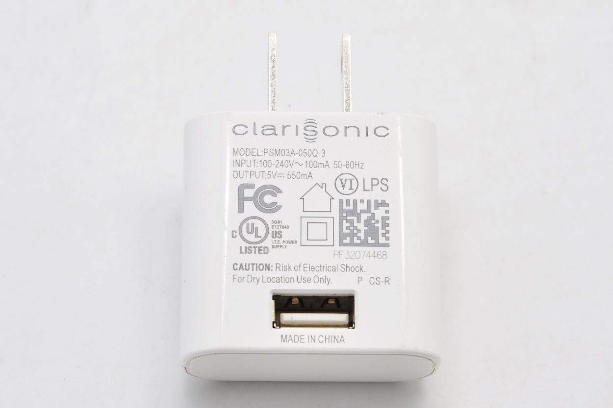 Original Power Supply Charger Adapter Base 5V 500MA For Clarisonic Mia Fit