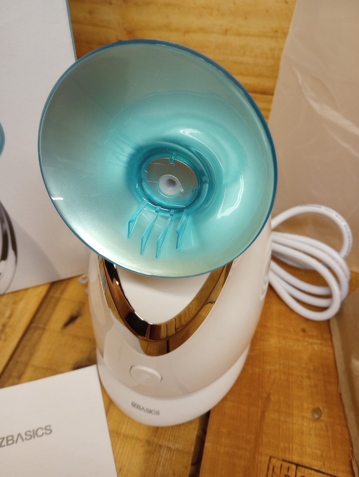 Nano Ionic Face Steamer for Home Facial Spa Moisture Humidifier Open Box