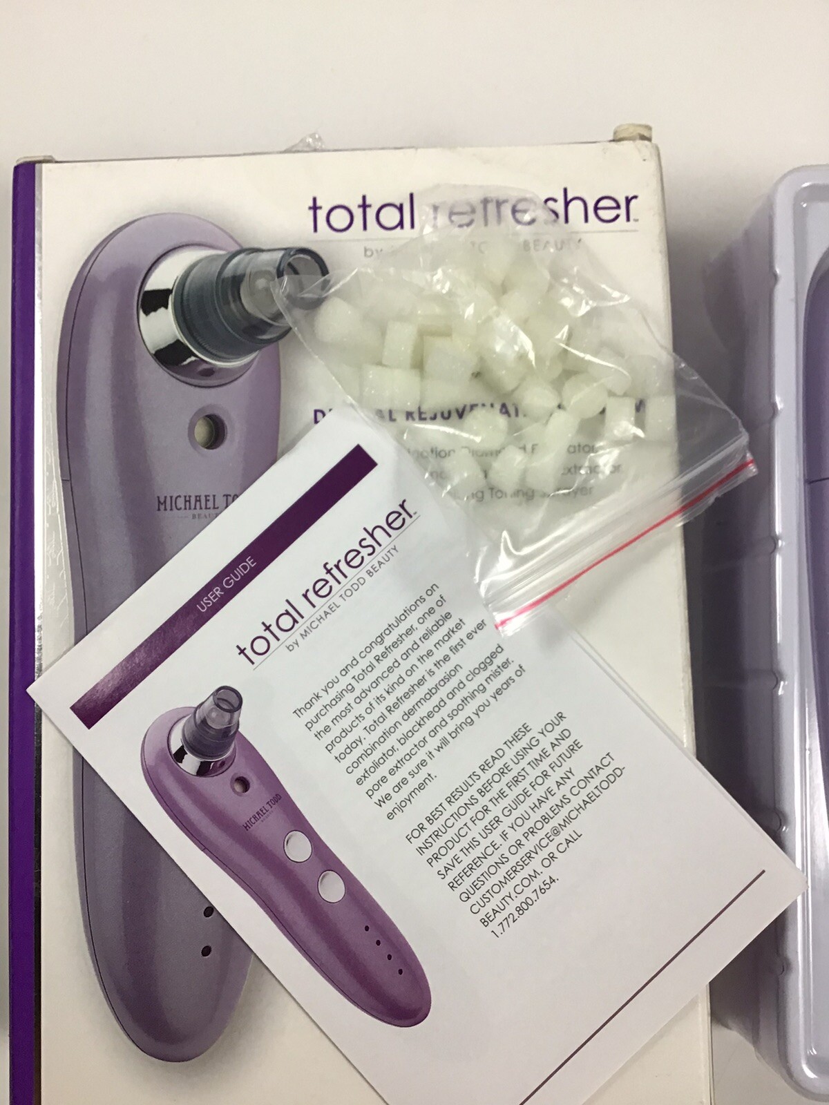 New Michael Todd Beauty Total Refresher Tool Dermal Rejuvenation System