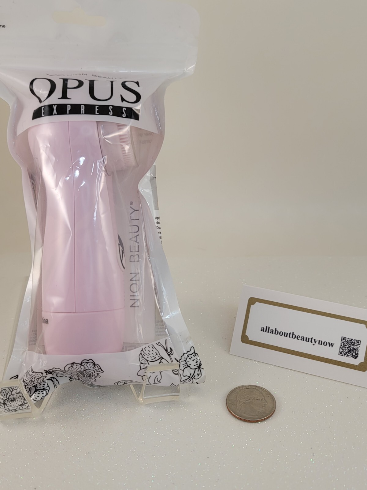 Nion Beauty OPUS Express S-ion Technology Silicone Facial Cleansing Brush BNIB