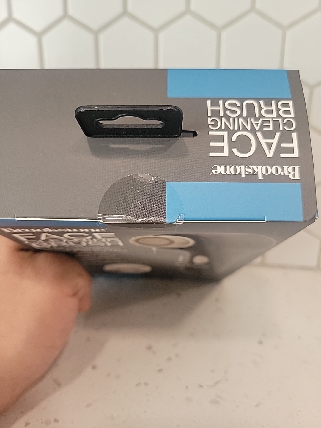 Face Cleaning Brush 2 Heads 2 in 1 Skin Cleaning Kit Brookstone NEW IN BOX