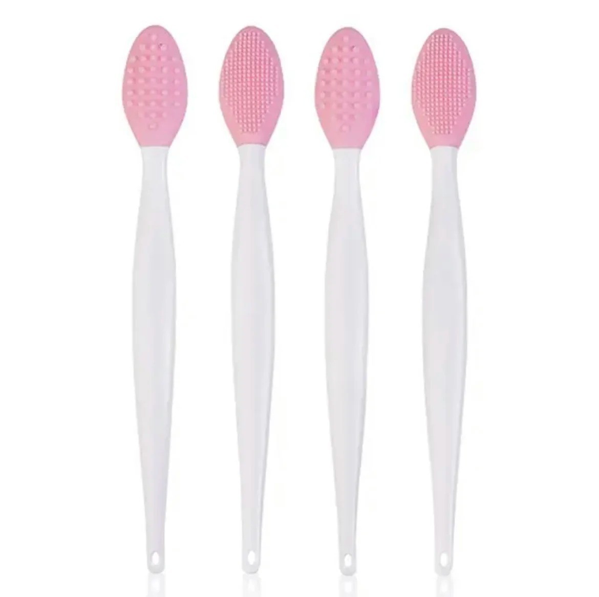 1PC/4PCS Silicone Facial Cleansing Brush Exfoliating Nose Blackhead Remover