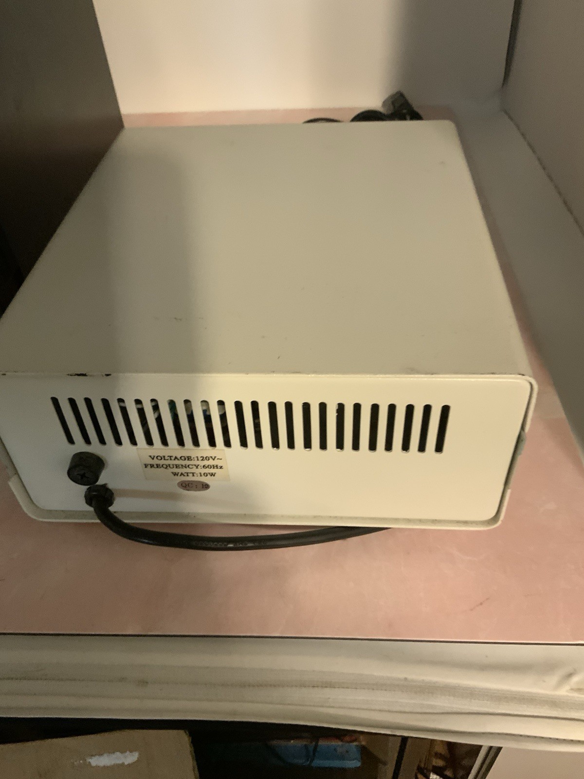B&S Enterprise T-217 High Frequency Facial Machine Tested Works No Cables