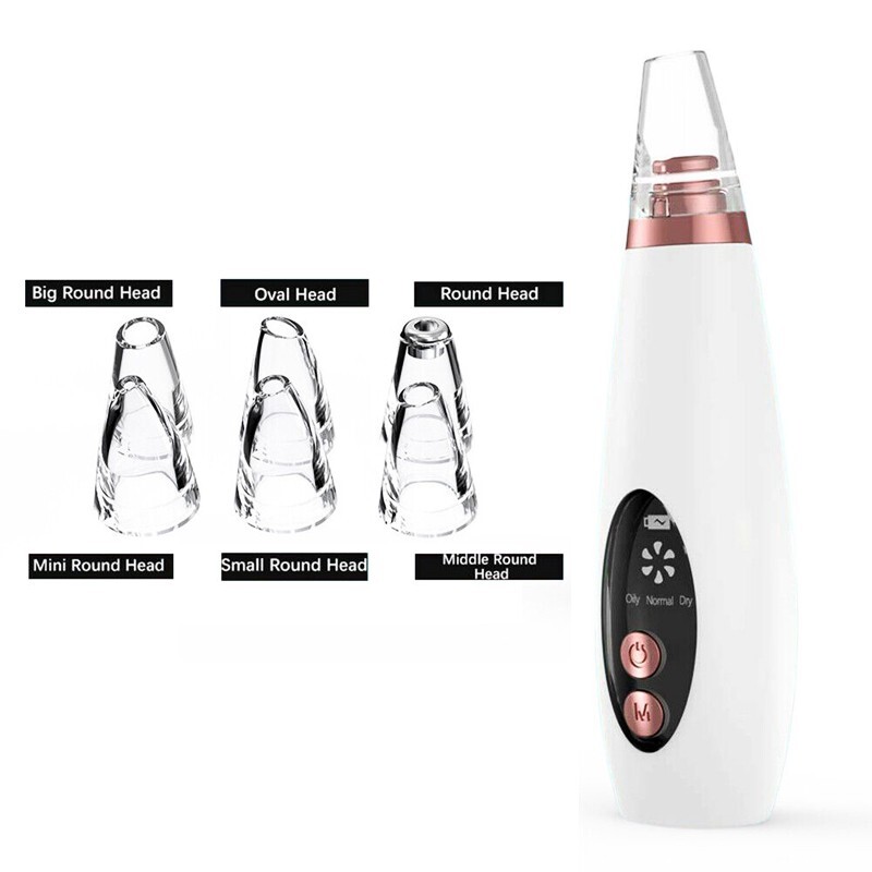 Electric Multi Speed Rechargeable Facial Ance Vacuum Suction Blackhead Remover
