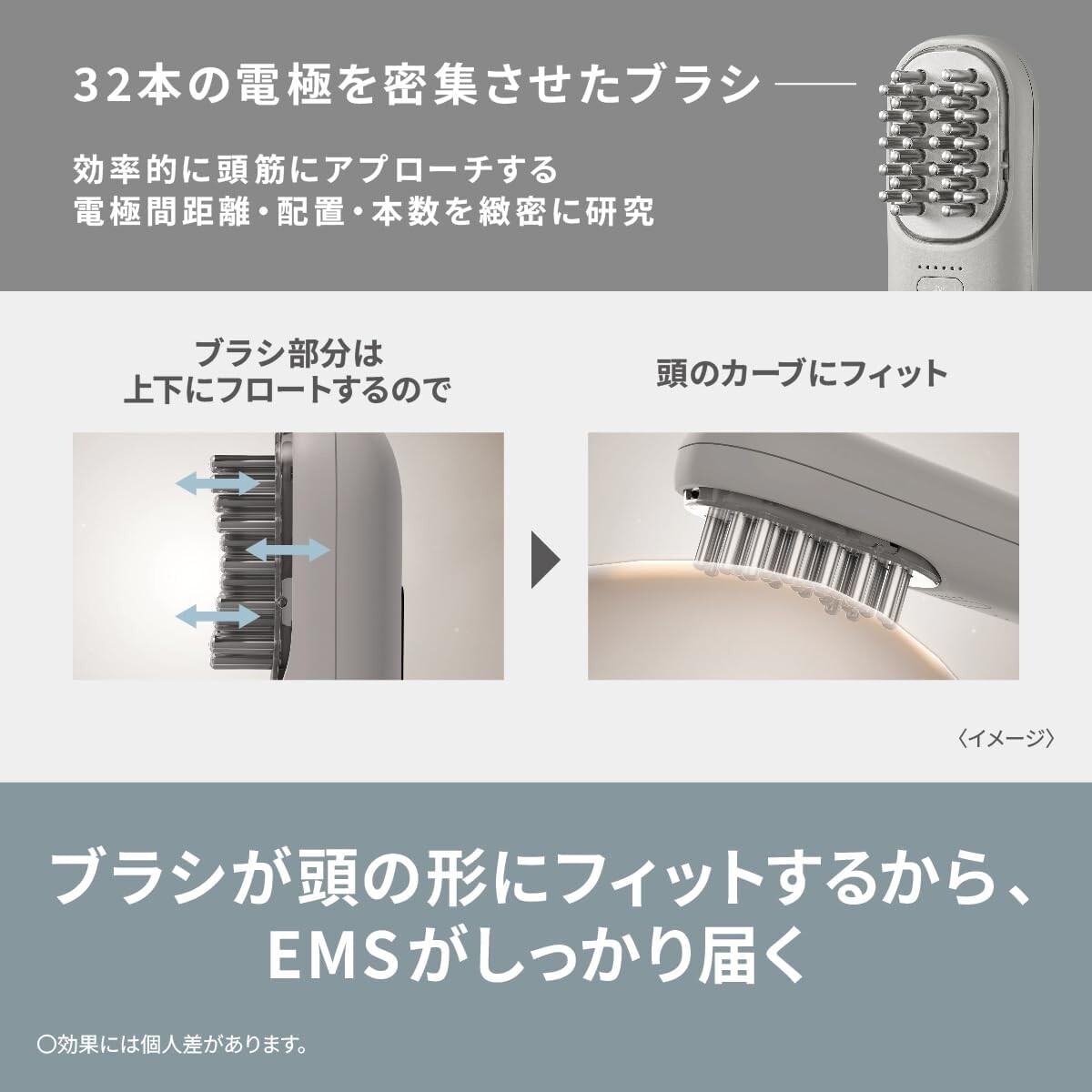 Panasonic Lift Care Facial Equipment Waterproof EMS Vitalift Brush EH-SP60-H NEW