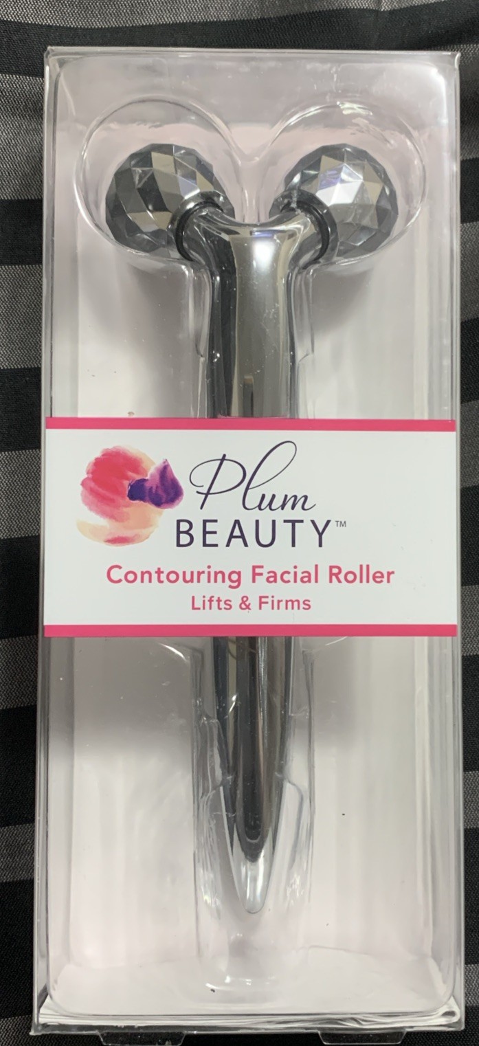Plum Beauty Contouring Facial Roller for Puffiness Reduction