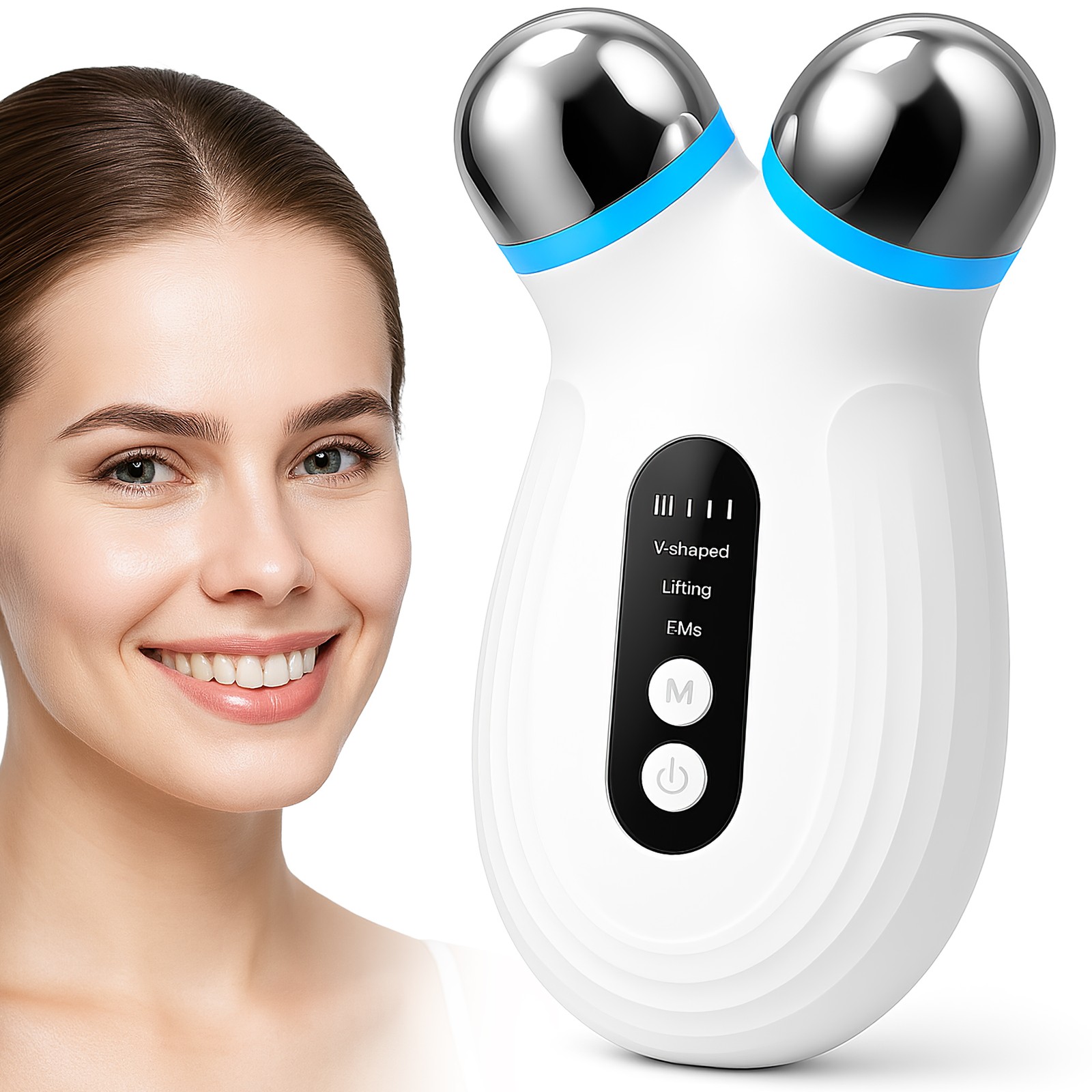 Face Massager Electric Facial LED Beauty Neck Face Lifting Anti Aging Care Women