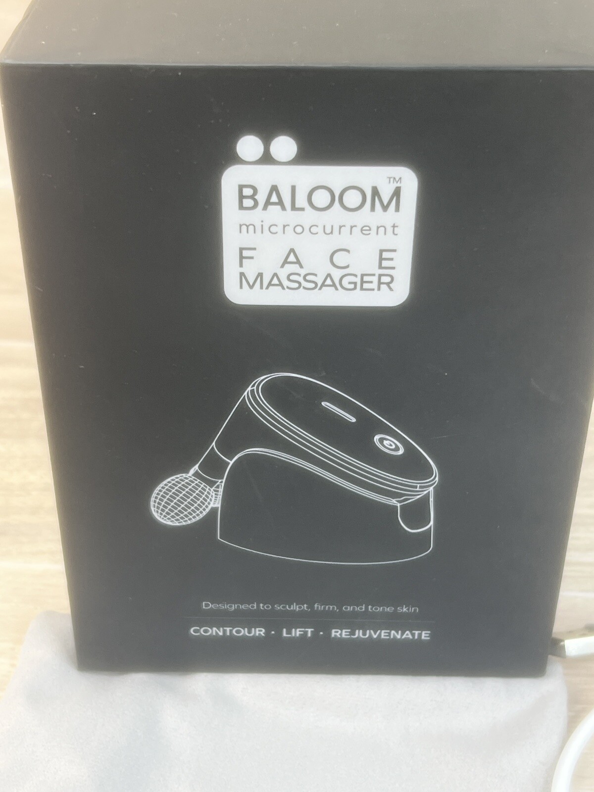 Baloom Micro-Current-Facial-Device, Face Roller Skin Care Tool,Face Massager