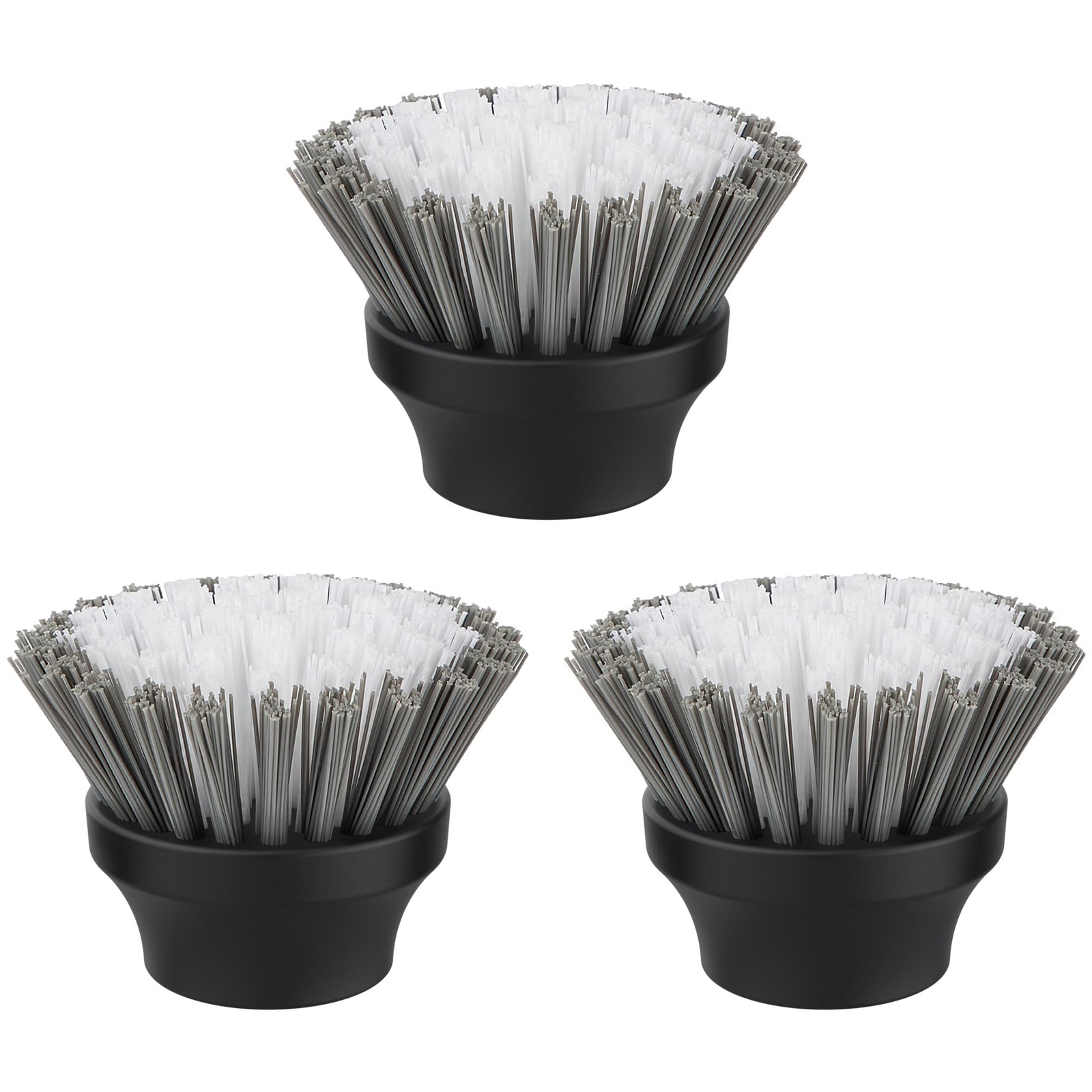 3 PCS Electric Spin Scrubber Flat Brush Refills Replacement Cleaning Head Pads