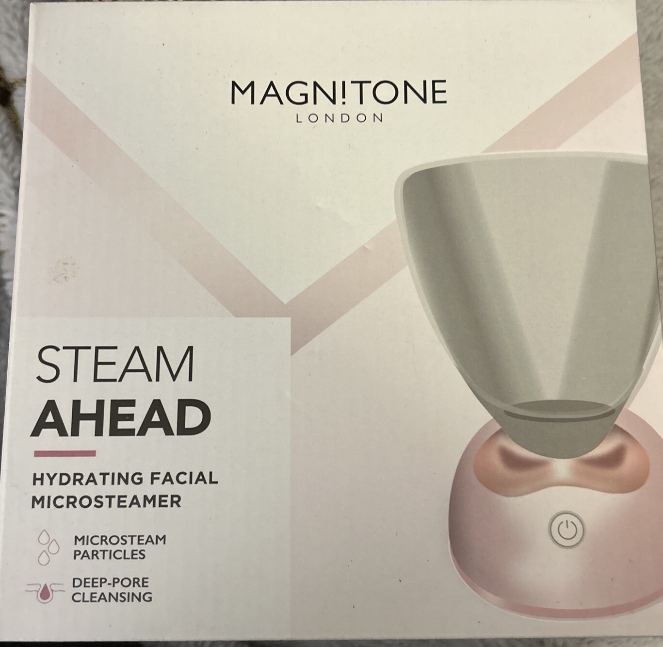 Steam Ahead Hydrating Facial Steamer By Magnitone London