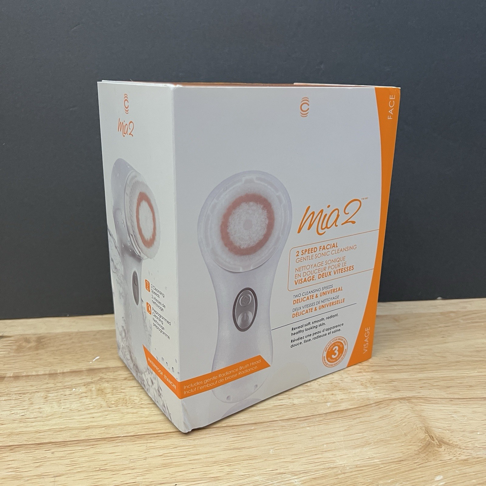 Clarisonic – 2017 Mia 2 Sonic Facial Skin Cleansing Brush System – New Old Stock