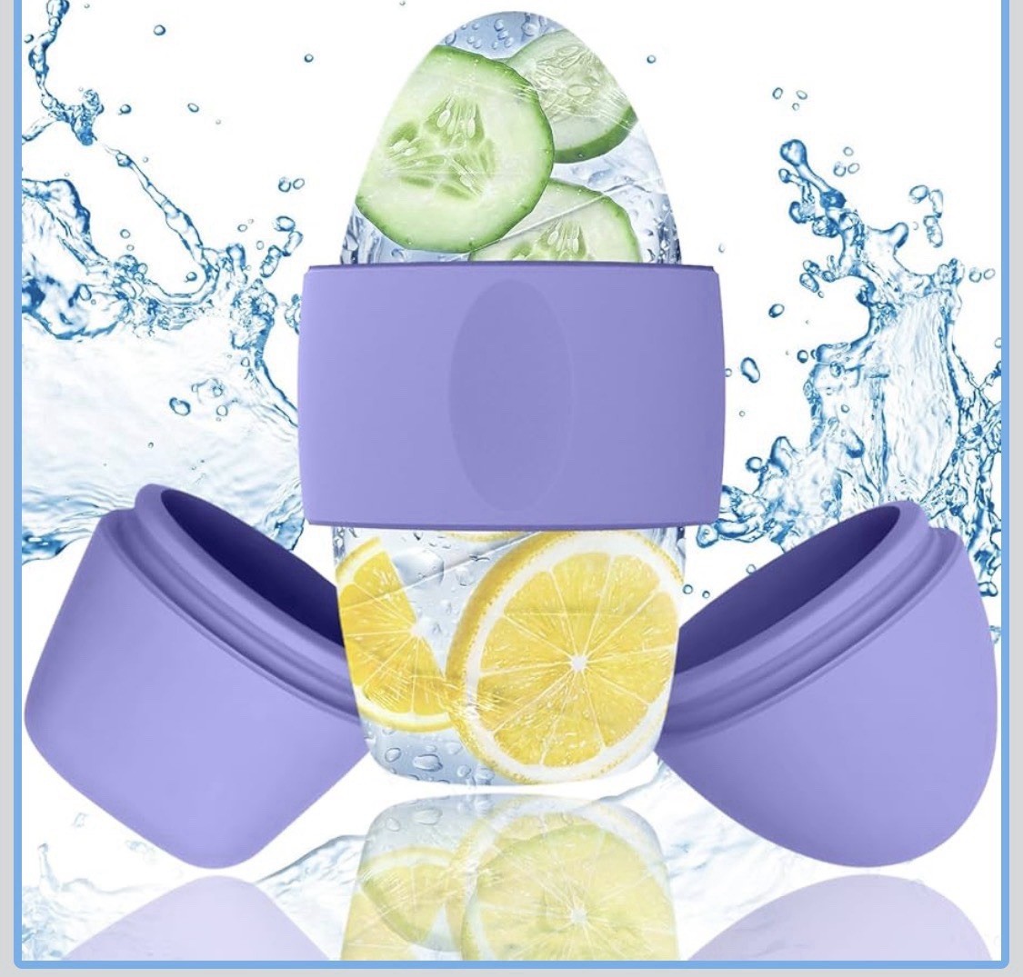 Luckyrao Ice Roller for Face and Eye Massager for Face, Eyes and Neck