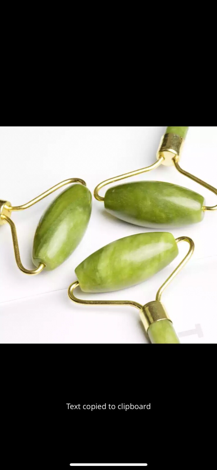 Jade Roller Slimming Face Massager Double Head Facial Massage Roller