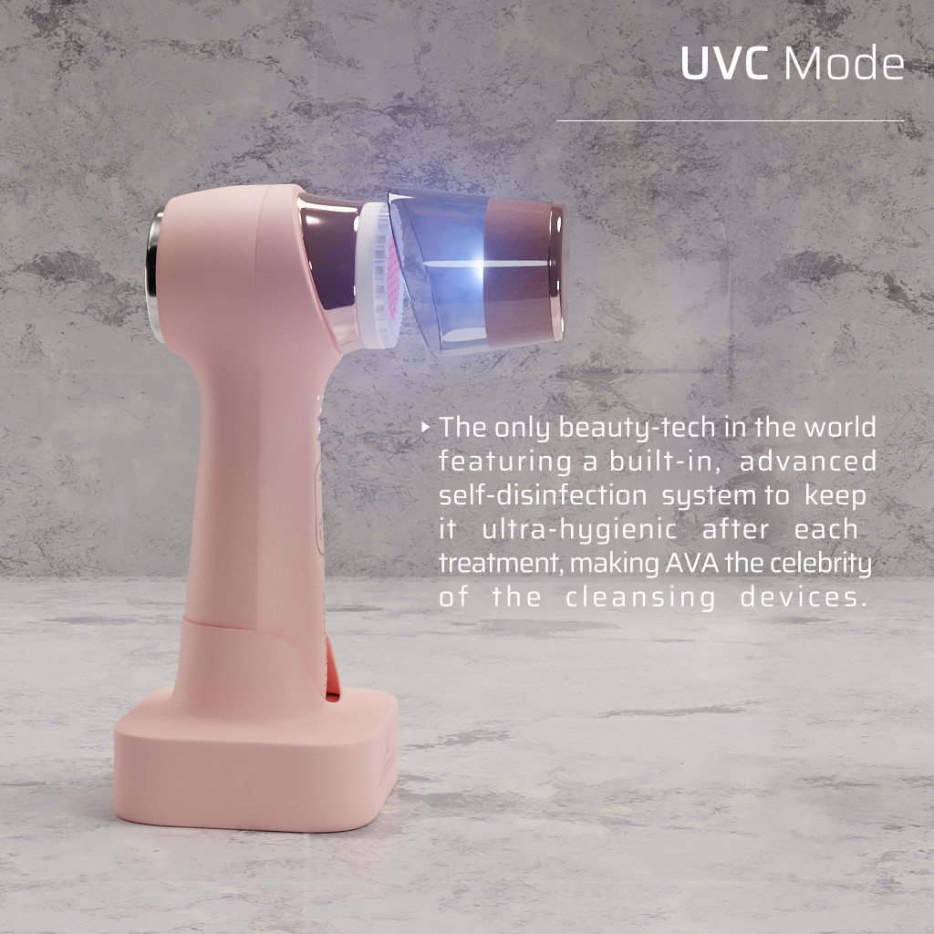LUXMAX AVA | 3-in-1 Facial Cleansing, Massaging, and Rejuvenating Device