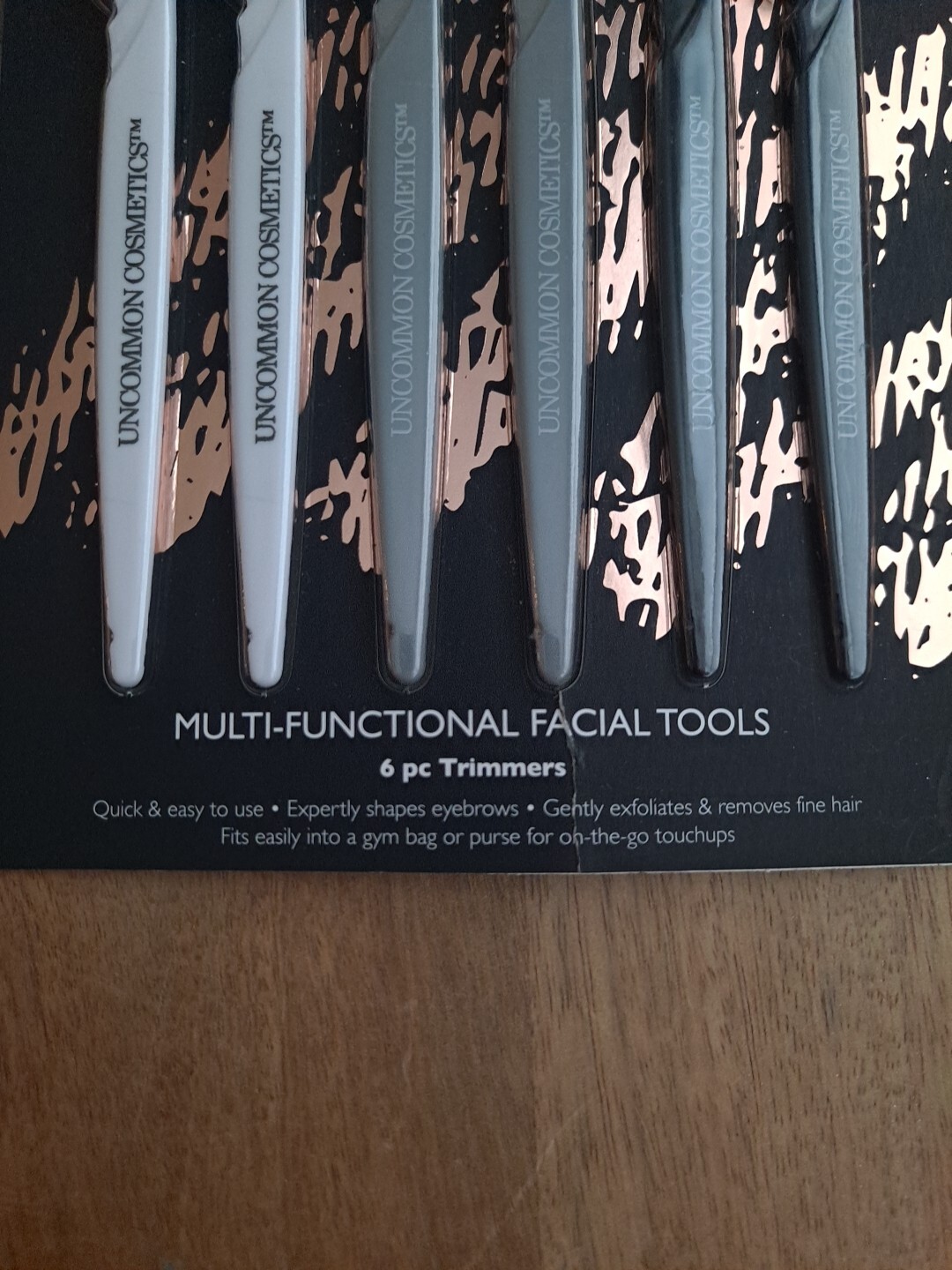 Multi Functional Facial Hair Tools Eyebrows 6 Piece Beauty Bushy Brows