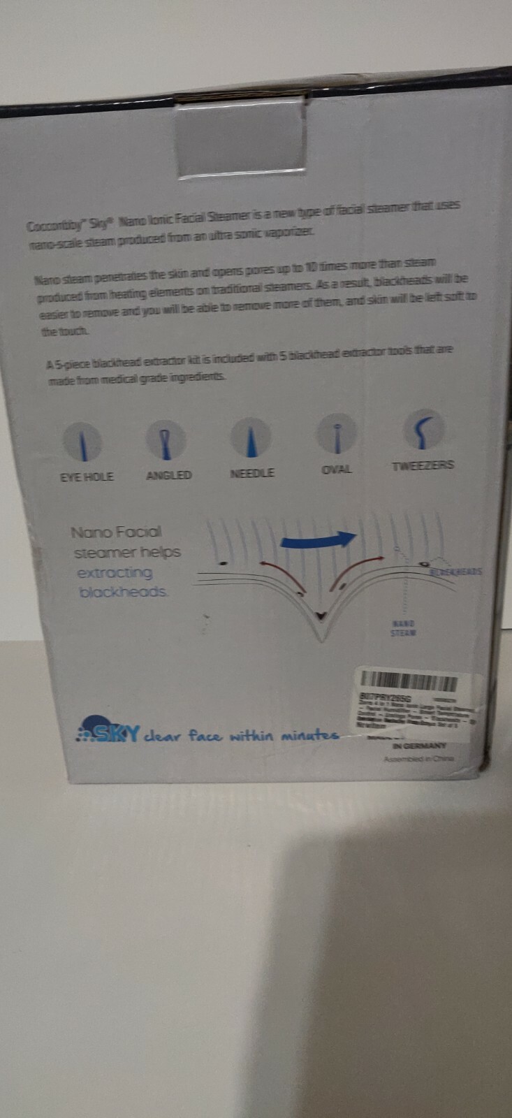 Cocconbby Nano Ionic Facial Steamer