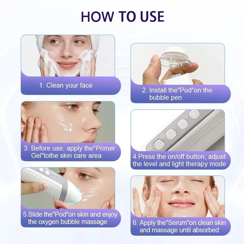 4 in 1 Hydra Water Facial Cleaner Aqua Peel Hydro Dermabrasion Beauty Machine