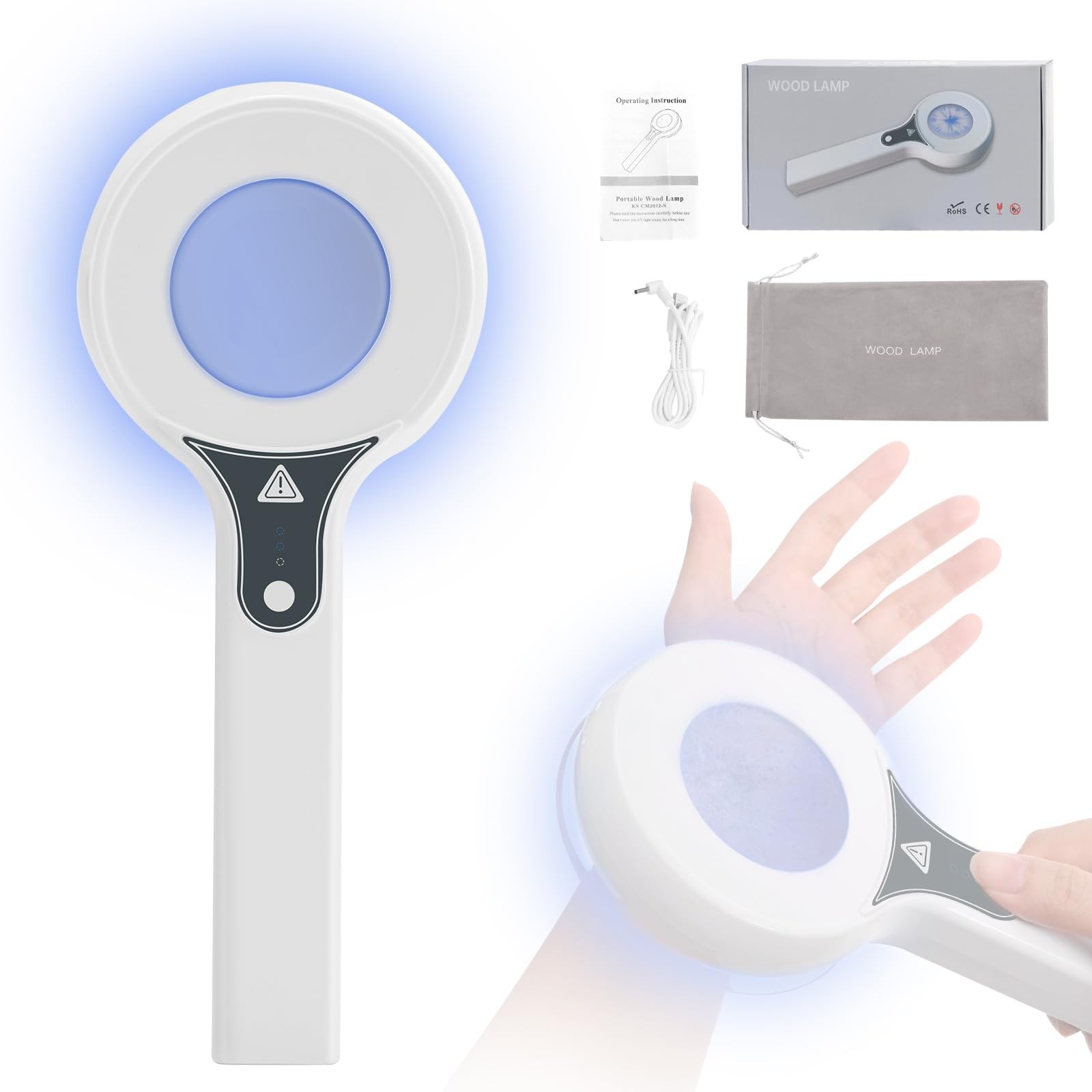 Adjustable Facial Lamp with LED Light – Spa Quality Skin Treatment & Beauty Tool