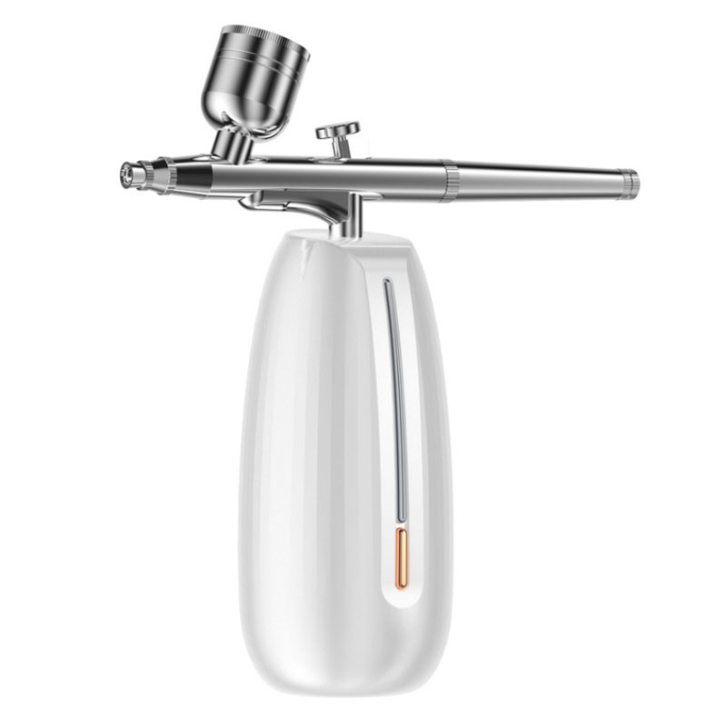 Portable Hydrating Mist Sprayer – USB Rechargeable Facial Steamer (White)
