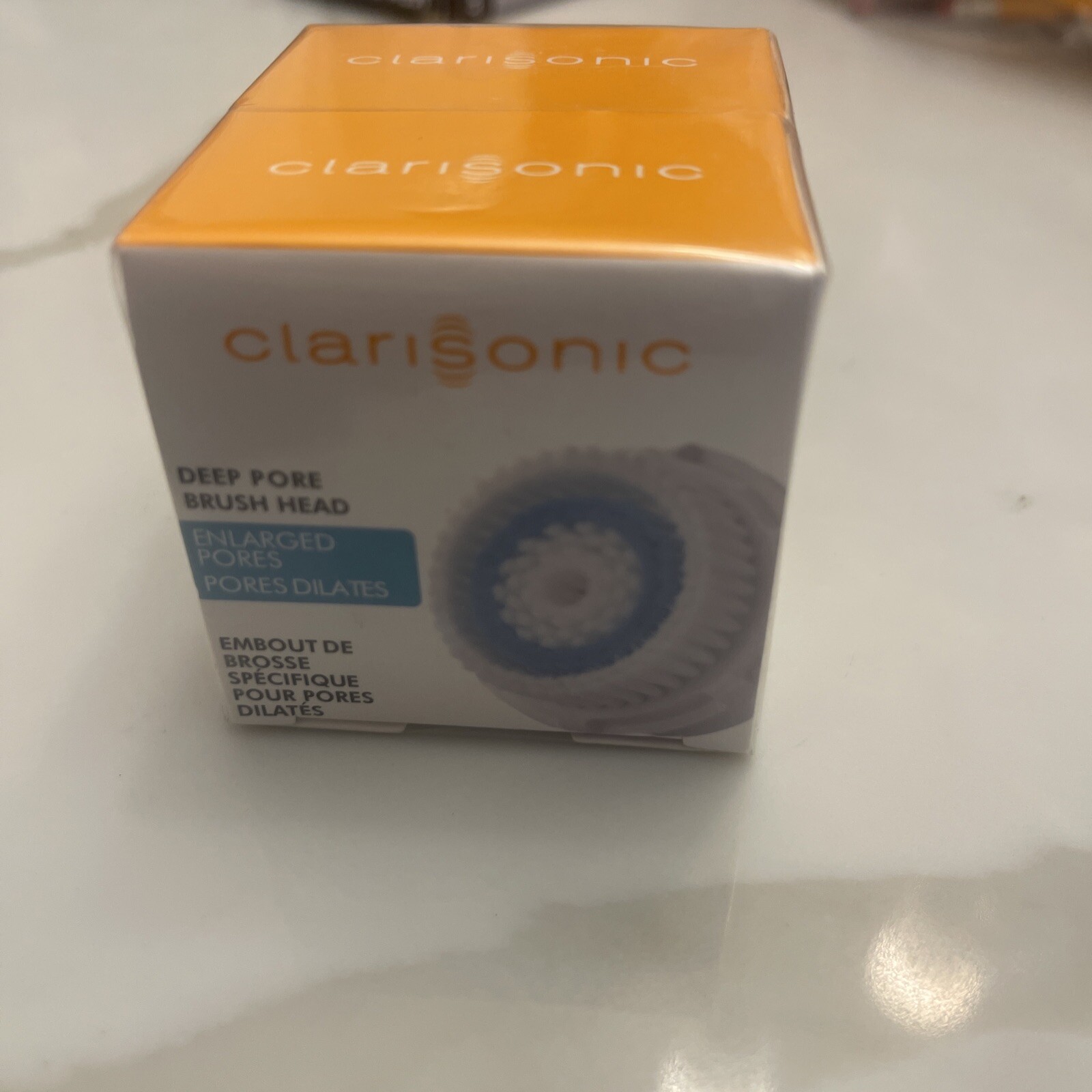 Lot of (2) Authentic Clarisonic Deep Enlarged Pore Brush Head Replacement