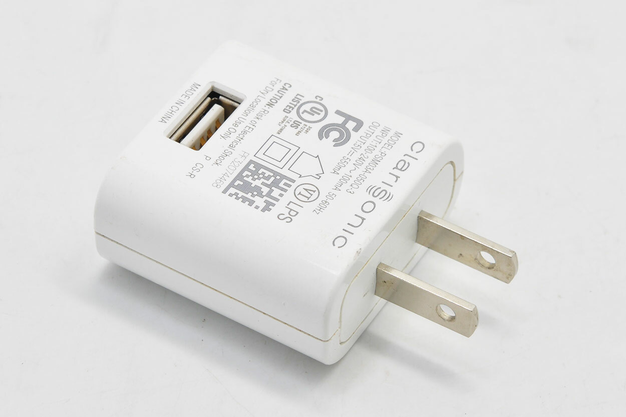 AC Power Charger Adapter 5V 0.5A For Clarisonic Mia3 Aria4 SMART Profile Brown