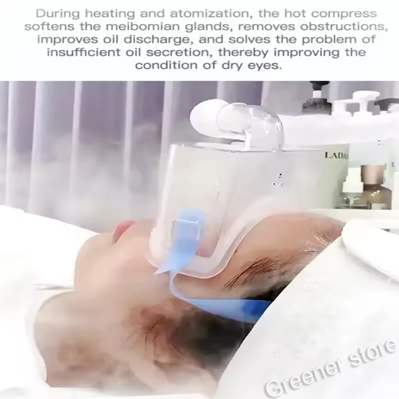Eye Steamer Device Eyes Beauty Salon for Dry Eyes Warm Compress Mist Relief Dry