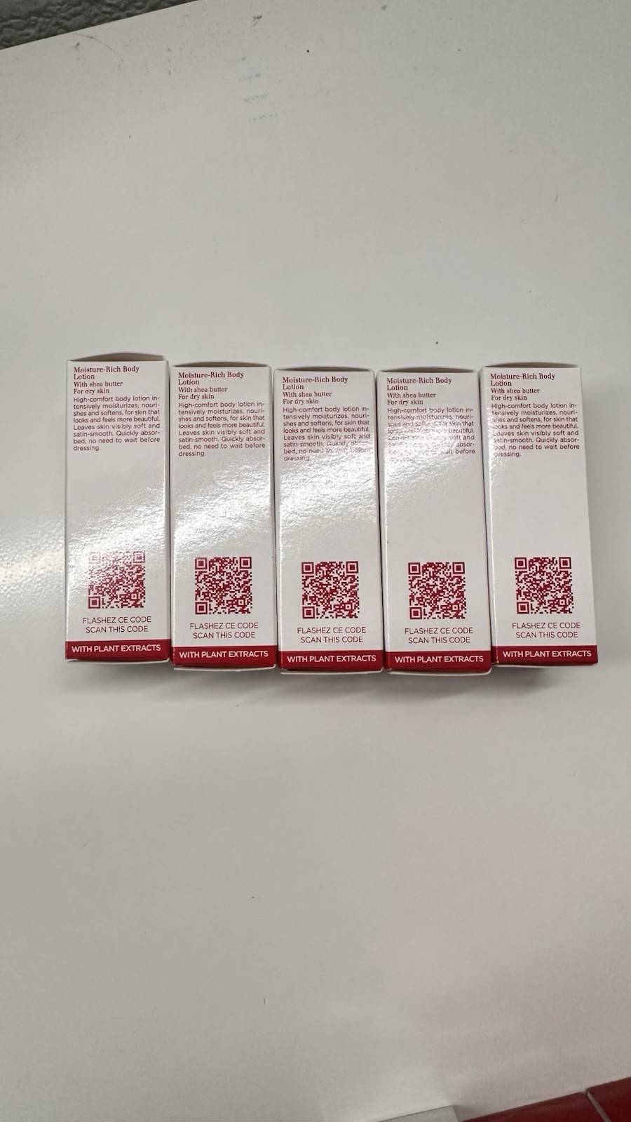 “NEW” 5pcs CLARINS PARIS Moisture-Rich Body Lotion 8mL