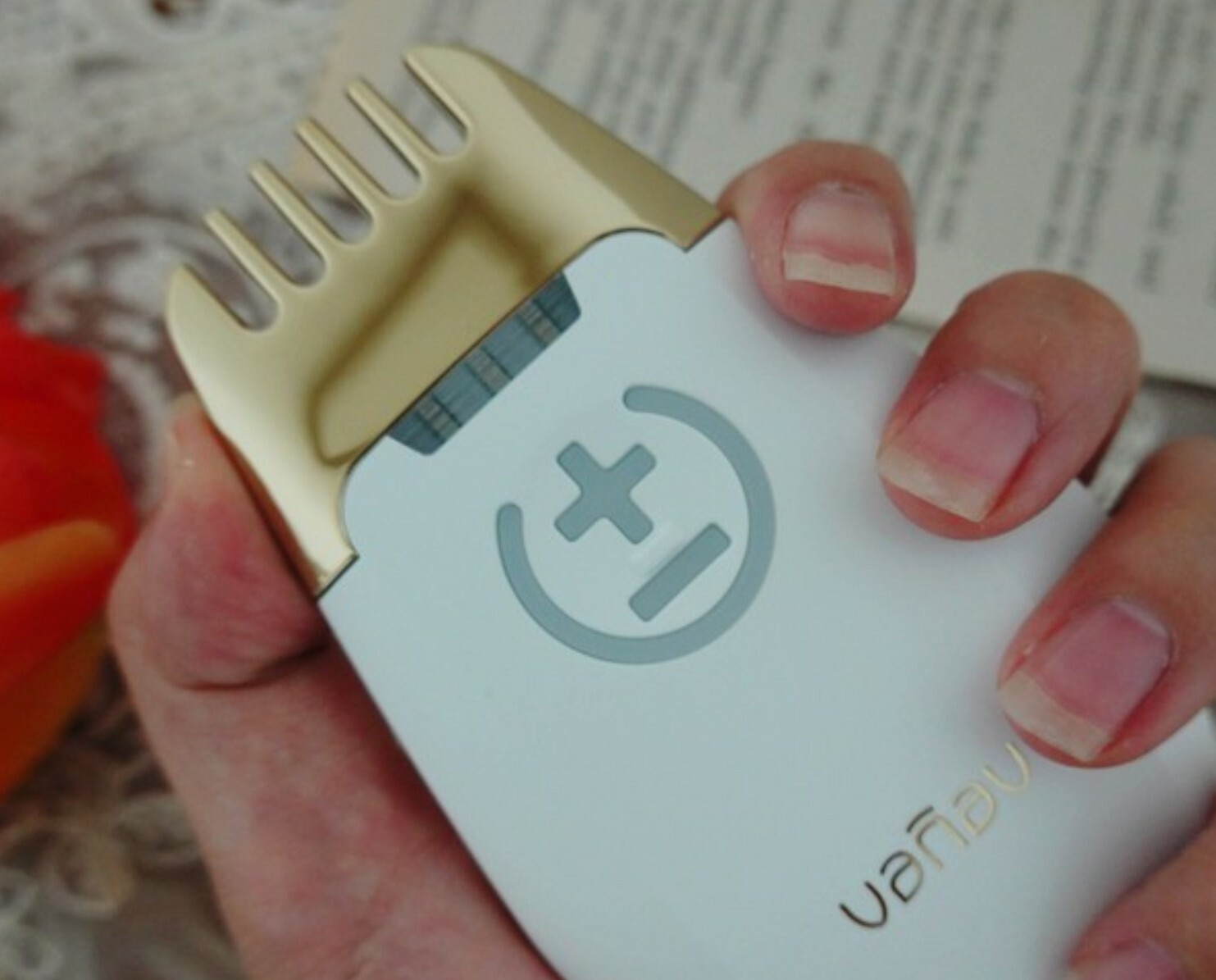 [VANAV] TIME MACHINE GOLDEN BRUSH PSC-2001/ Home Skin Care Device/GALVANIC ION